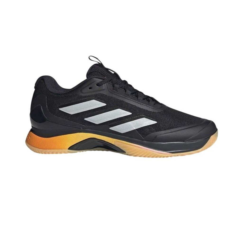 Adidas Womens/Ladies Avacourt 2 Bounce Tennis Shoes / Black/Metal/Spark